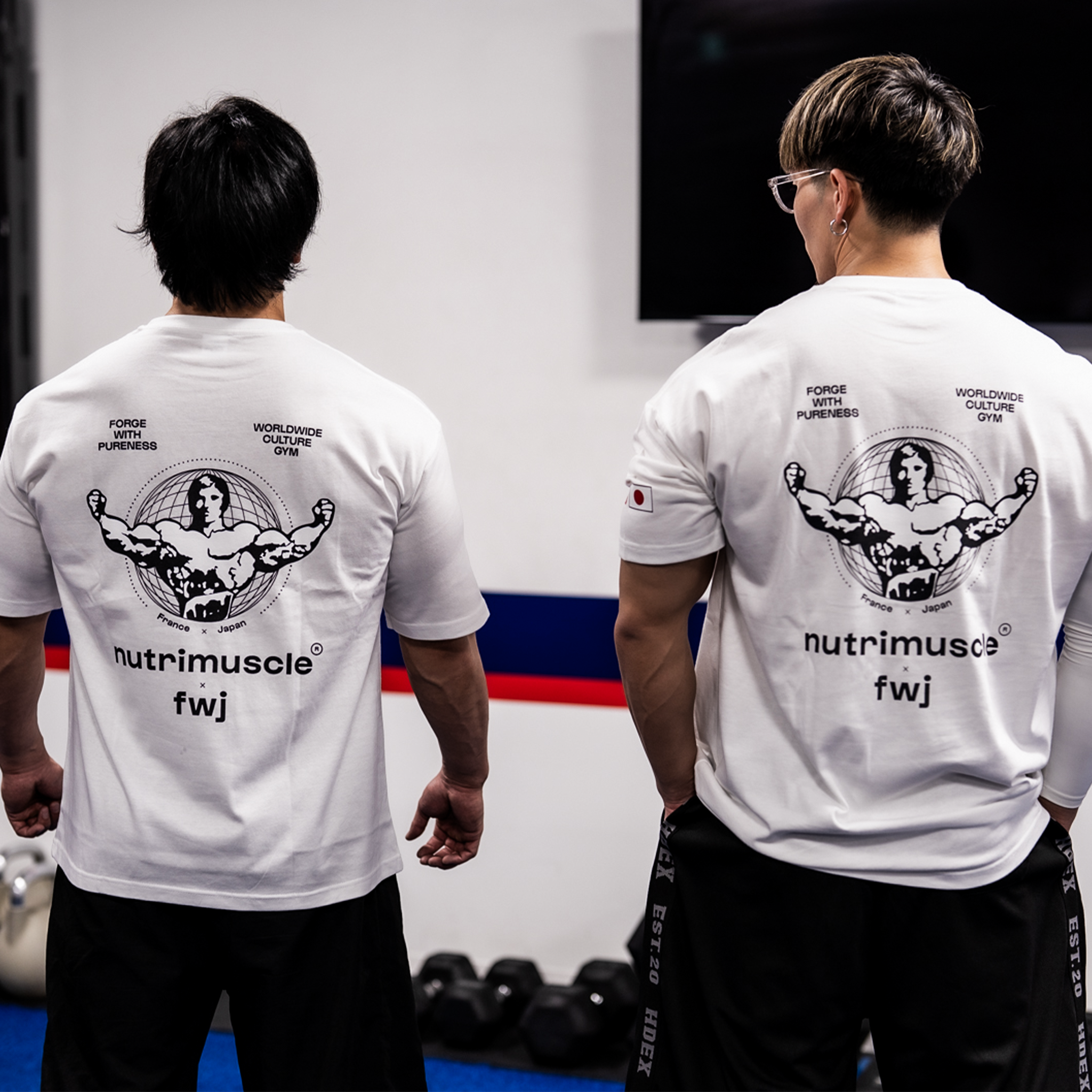 FWJ × Nutrimuscle コラボTシャツ