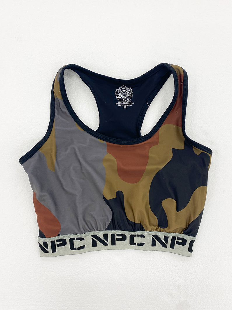 Women's Camo Sports Bra