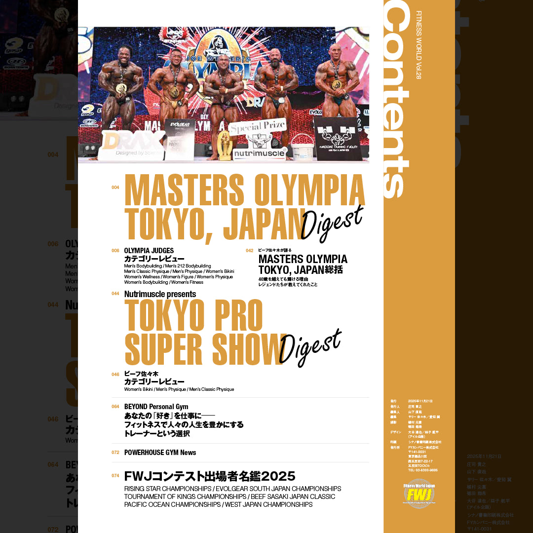 FITNESS WORLD Vol.028