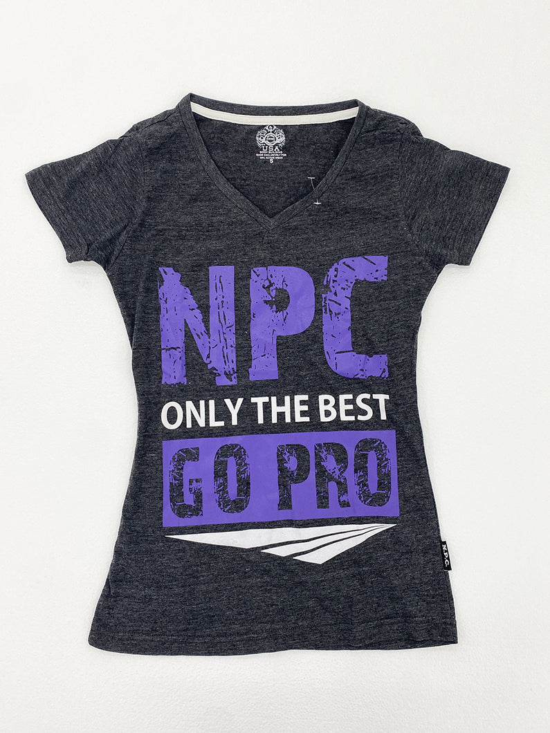 Women's Combed Cotton V-Neck Top