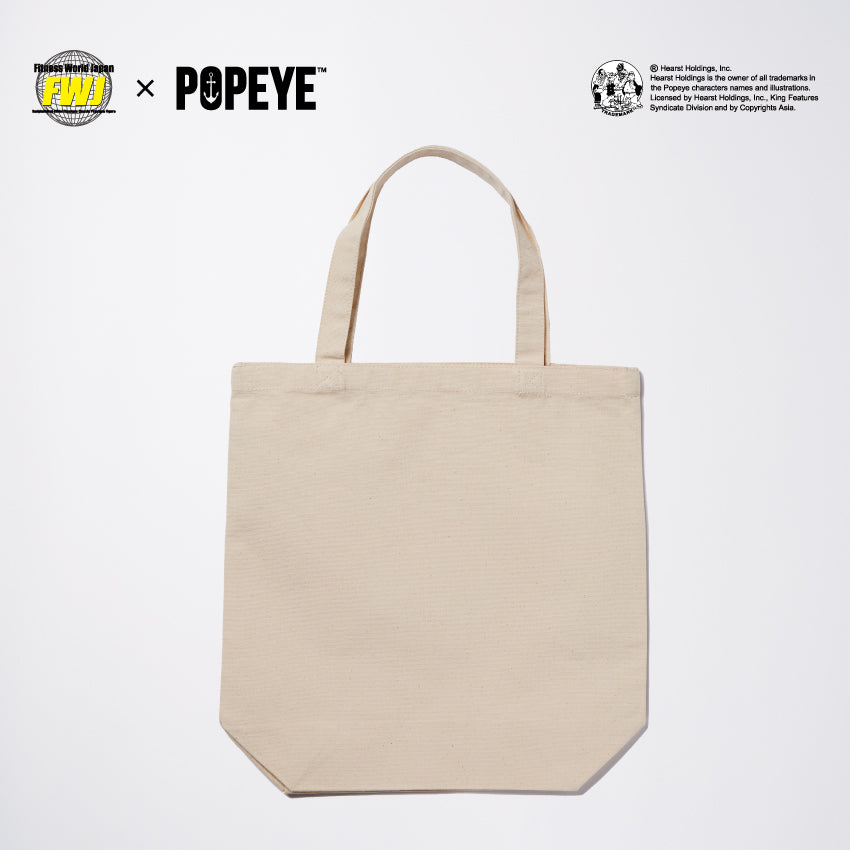 【POPEYE】 トートバッグ 受注生産・12月後半から発送予定] POPEYE BOOK CLUB Tote Bag