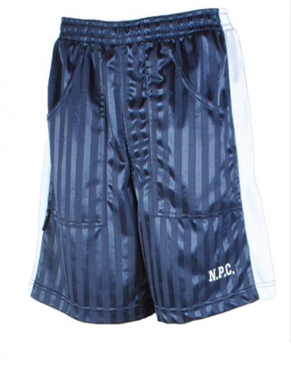 Dazzle Karate Shorts with NPC word embroidery